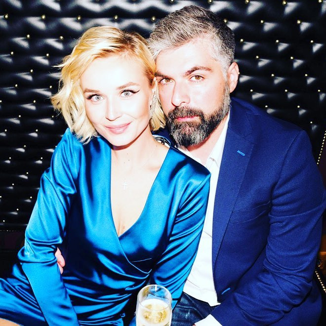 Полина Гагарина с мужем