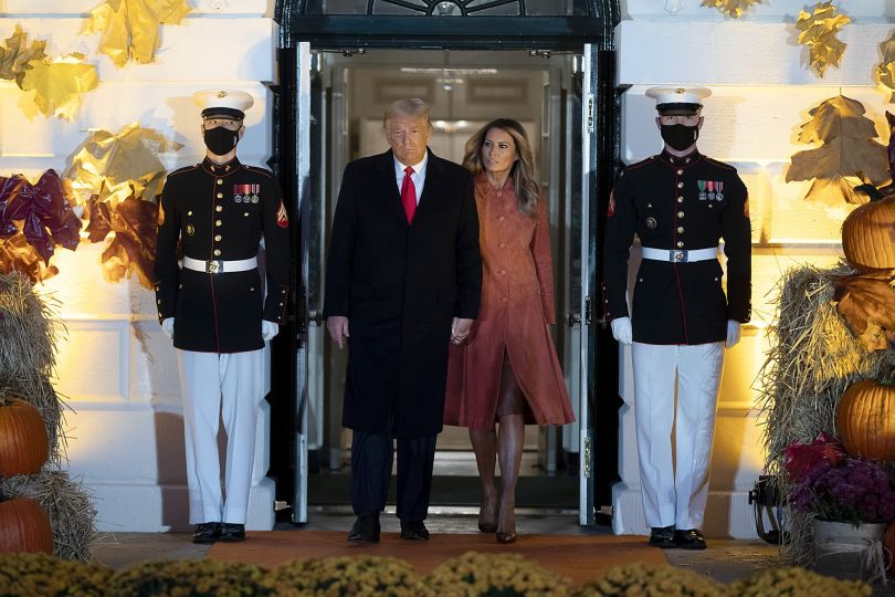 Мелания Трамп на Хэллоуин 2020 устроила прием в Белом доме