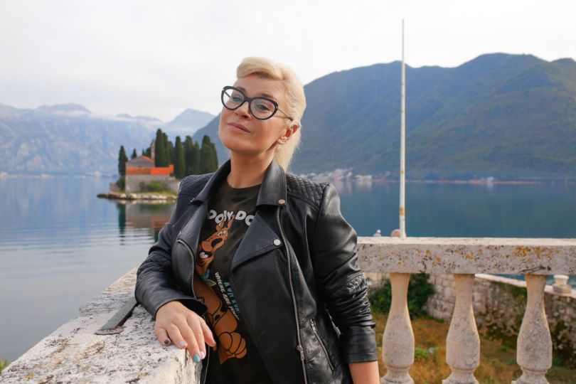 Ольга Нека в Черногории