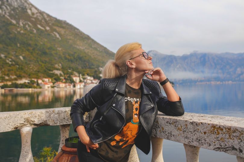 Ольга Нека в Черногории