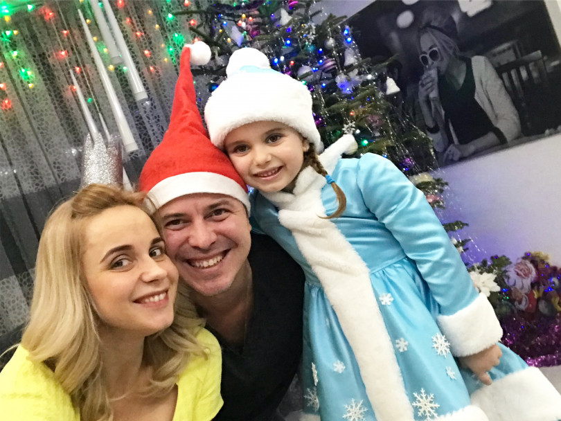 Лилия Ребрик с мужем