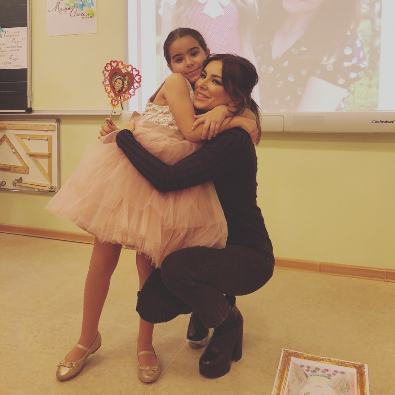 Ани Лорак с дочкой