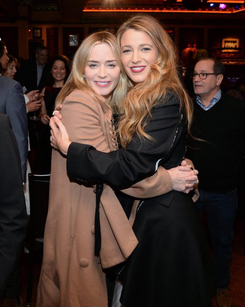 Блейк Лайвли и Эмили Блант