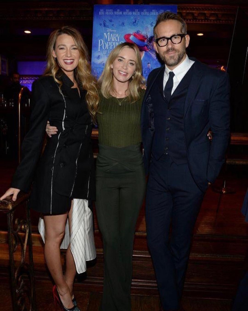 Блейк Лайвли и Райан Рейнольдс