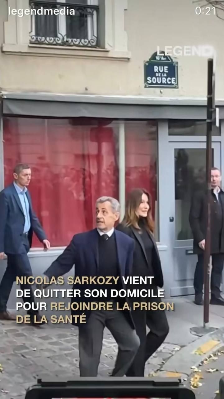 Ніколя Саркозі почав відбувати п&rsquo;ятирічний тюремний термін