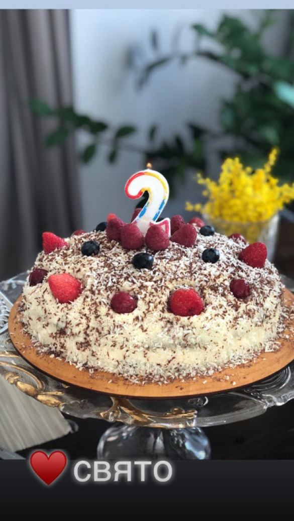 Торт на день рождения