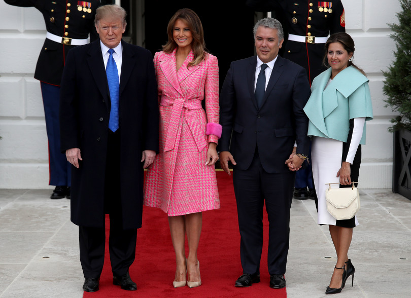 Мелания Трамп стиль