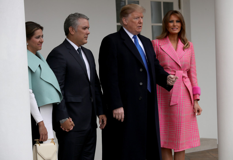 Мелания и Дональд Трамп