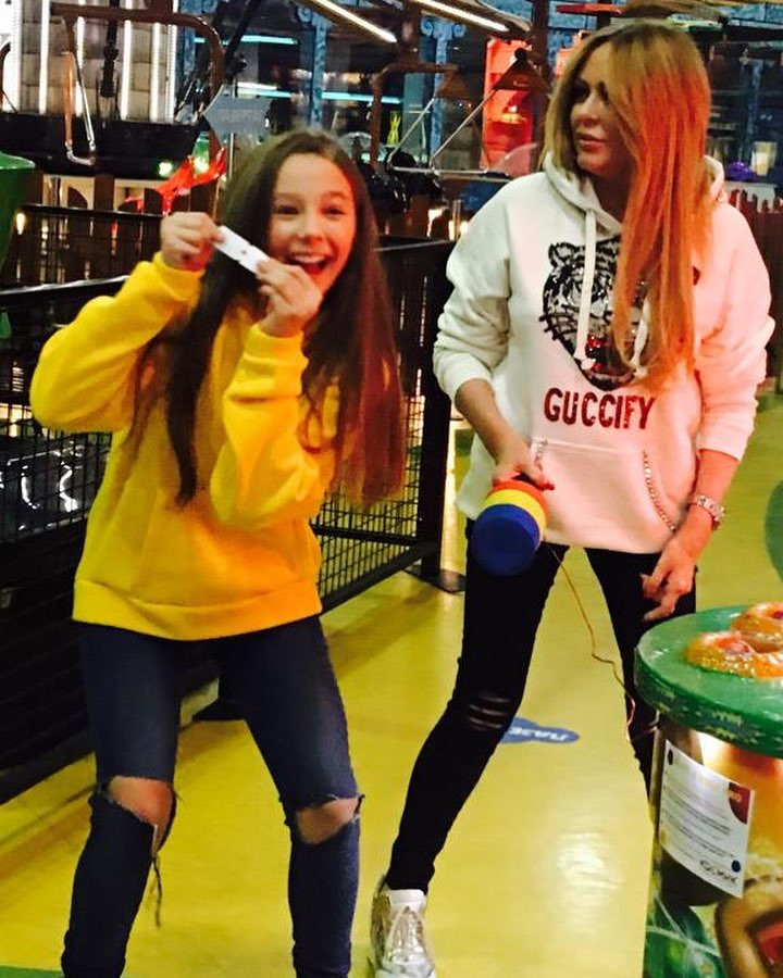 Юлия Началова дочь