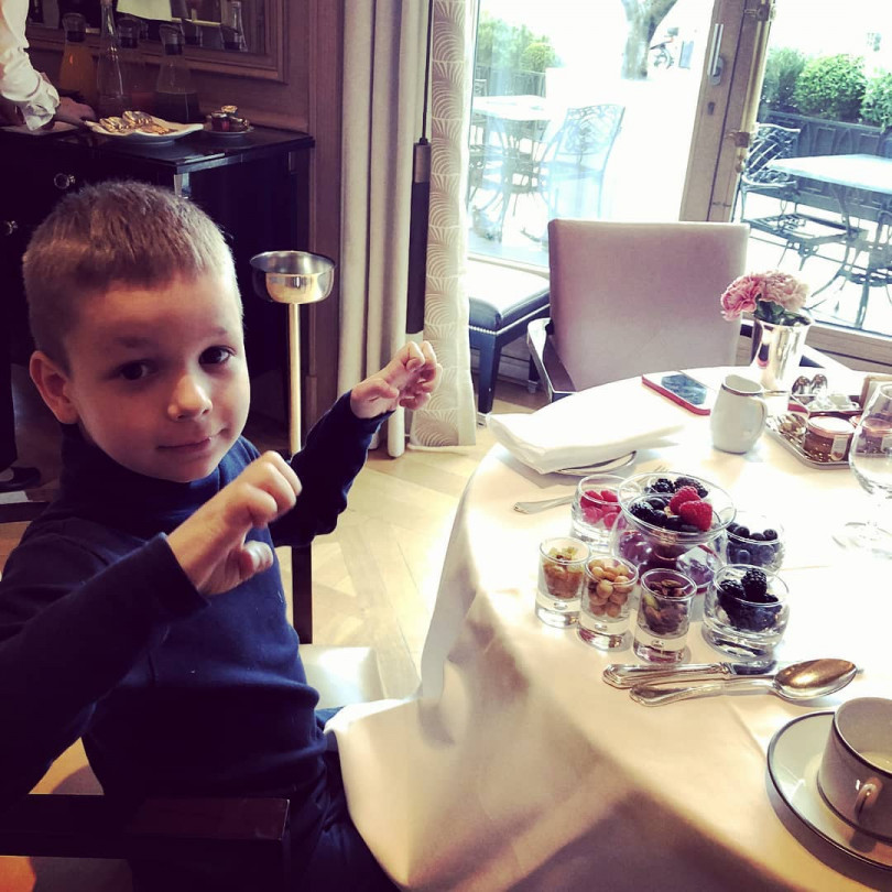 Наталья Холоденко сын