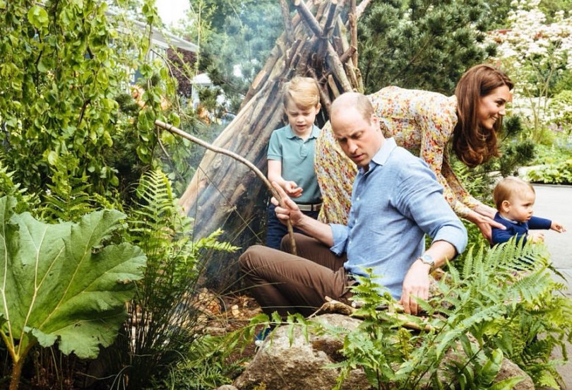 Полная идиллия! Новые семейные фото принца Уильяма и Кейт Миддлтон