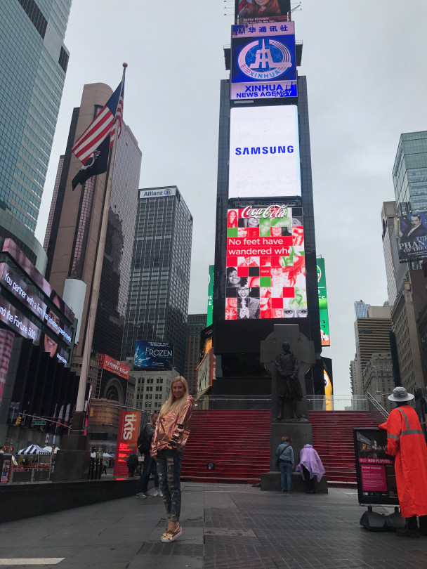 Тоня Матвиенко в Нью-Йорке