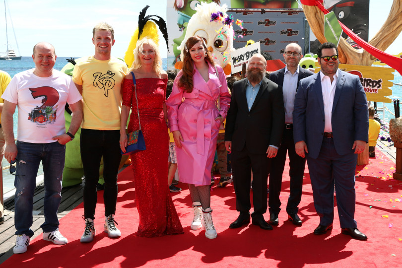 фотоколл Angry Birds в кино 2 в Каннах