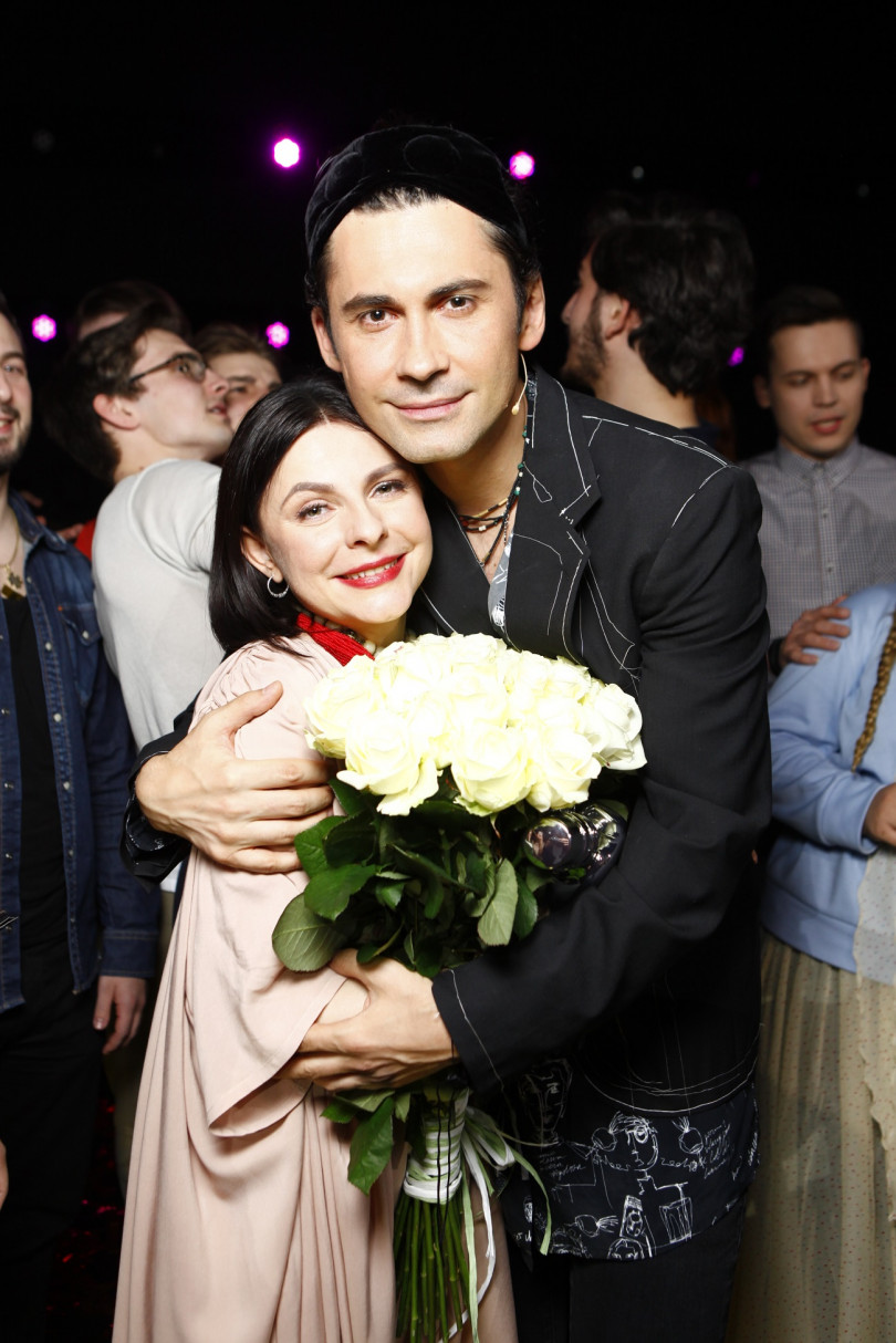 Оксана Муха и Дан Балан