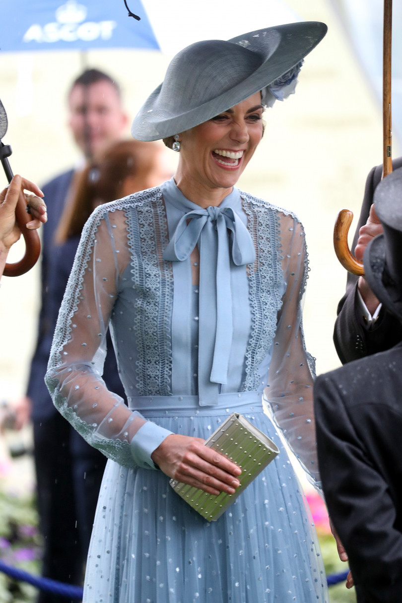 Кейт Миддлтон на королевских скачках