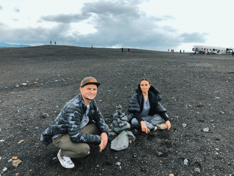 Dj Nana и Руслан Квинта побывали в Исландии