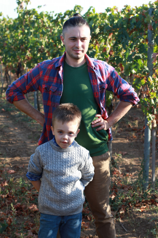 Тарас Тополя з сином