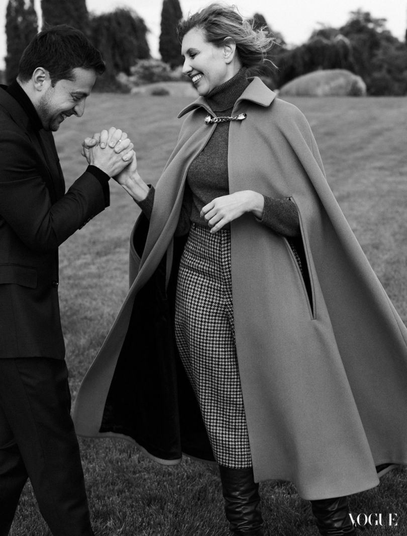 Елена Зеленская в фотосессии Vogue