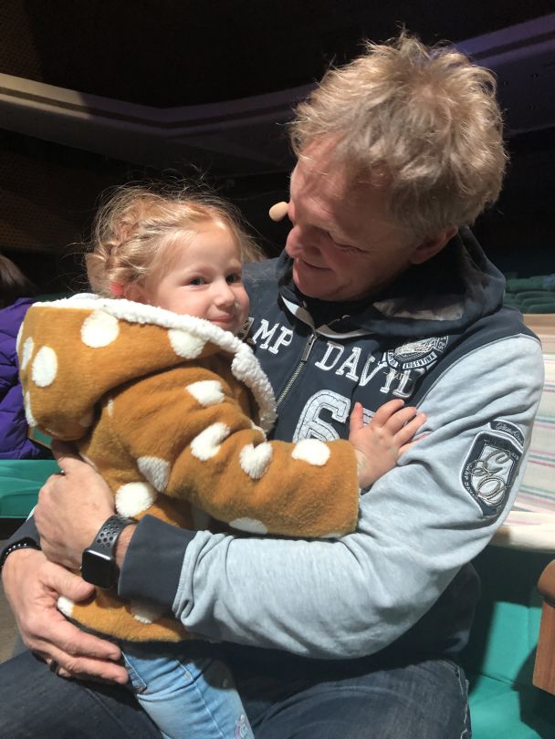 Сергей Писаренко и его дочь Варвара