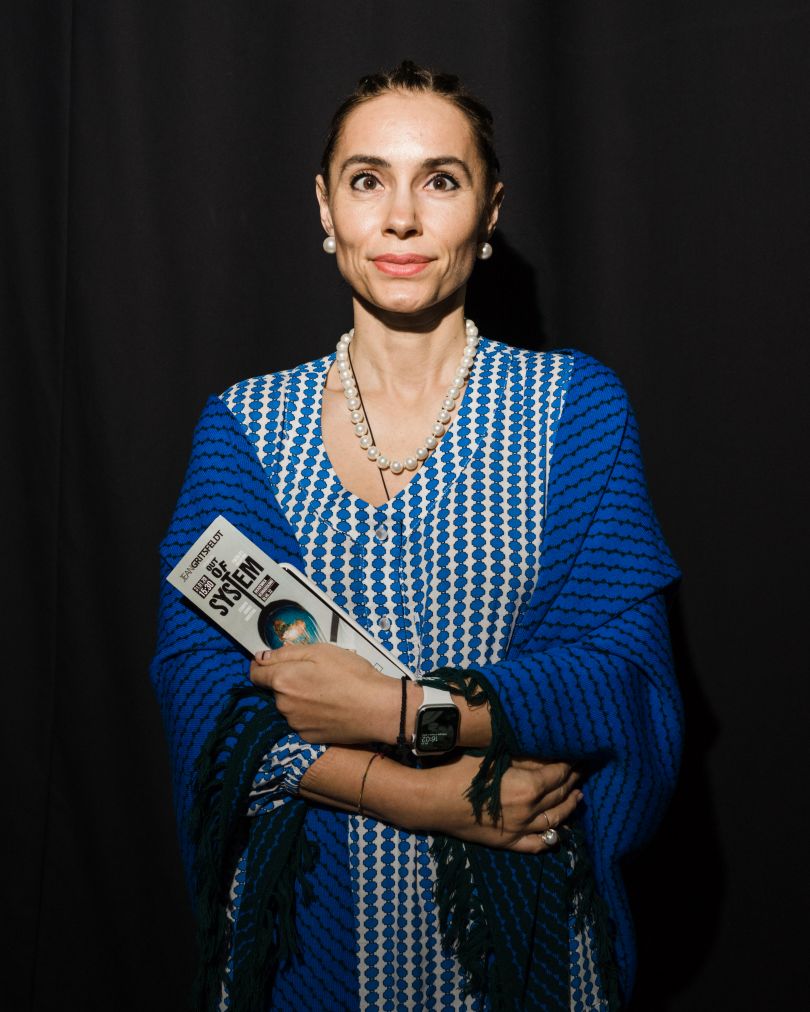 Виталина Ющенко на показе Жана Грицфельдта