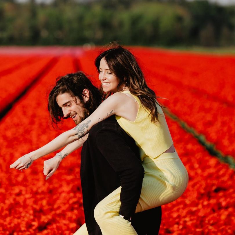 Надя Дорофеева и Владимир Дантес