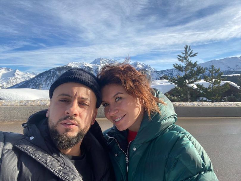 Monatik с женой