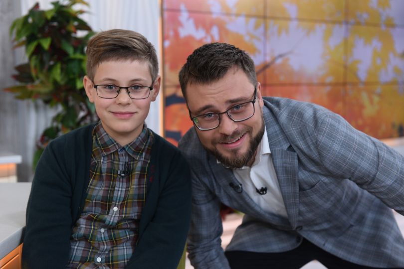 Егор Гордеев и сын Тины Кароль Вениамин