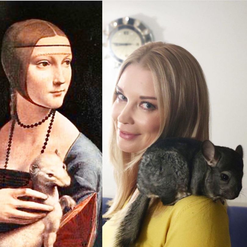 Флешмоб: повторить известные картины художников