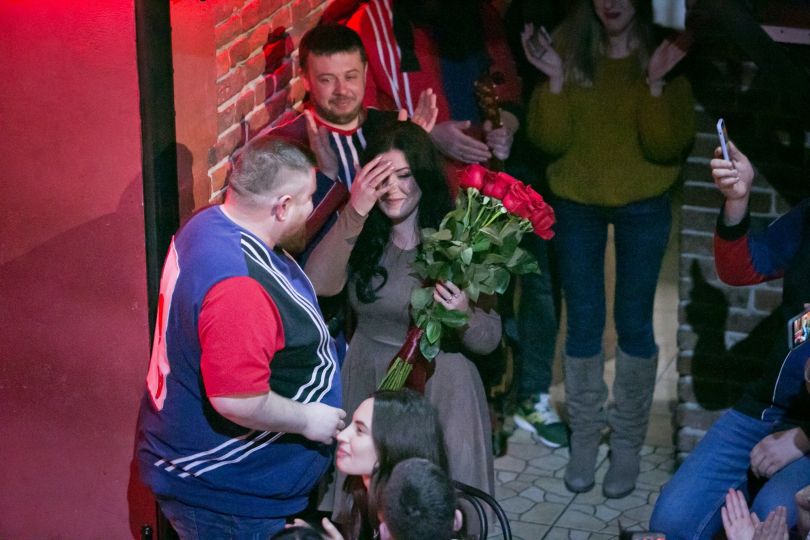 Владимир Жогло из «Вар’яти-шоу» сделал предложение своей девушке