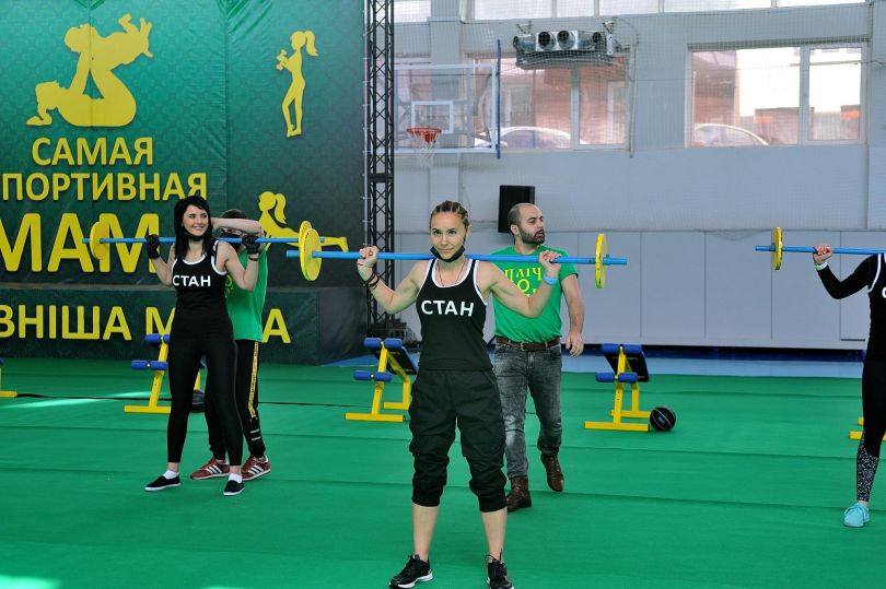 дочь экс-президента Украины Виктора Ющенко на спортивных соревнованиях