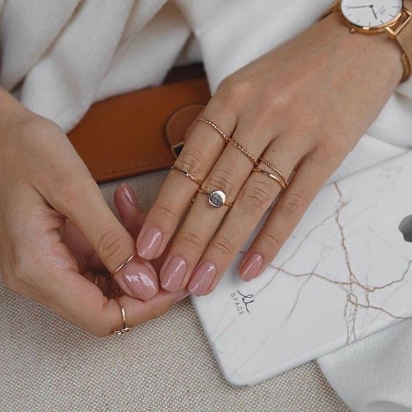 Пастельный маникюр