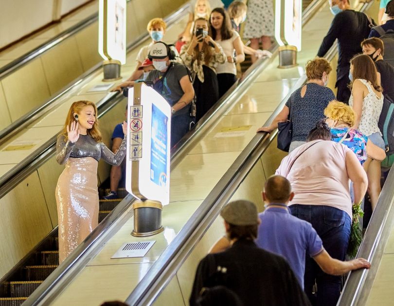 Тина Кароль шокировала людей своим появлением в метро