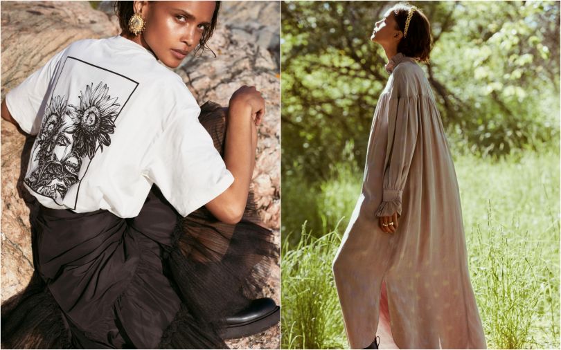 Коллекция одежды H&M и Sandra Mansour