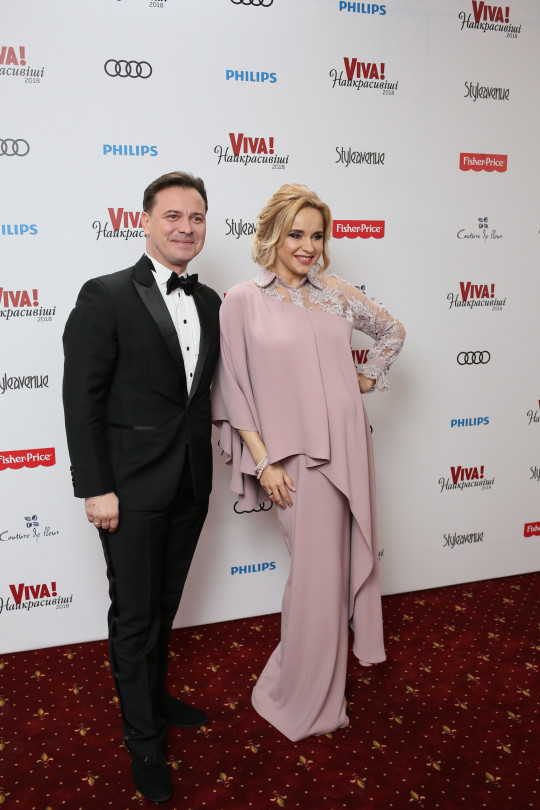 Беременная на последних месяцах Лилия Ребрик произвела фурор на красной дорожке